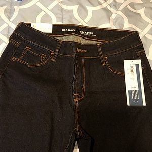 Old Navy Mid-Rise Rockstar Super Skinny Size 6